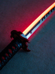 Demon Slayer Tanjiro Kamado V2 Fire Led Katana 104 Cm