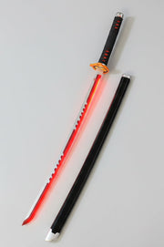 Demon Slayer Tanjiro Kamado V2 Fire Led Katana 104 Cm