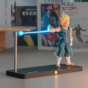 Dragon Ball Z Majin Vegeta Energy Shot Levitating Anime Light Box