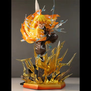 Zenitsu Agatsuma Premium Action Figure 35 Cm with Lights