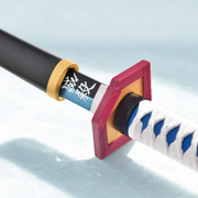 Demon Slayer Giyu Nichrin Wooden Katana 104 Cm