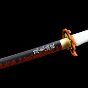 Demon Slayer Rengoku Wooden Katana 104 Cm
