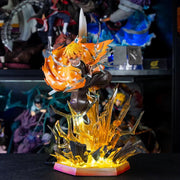 Zenitsu Agatsuma Premium Action Figure 35 Cm with Lights