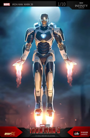 ZD Toys Iron Man Mark 39 Starboost Gemini Outer Space Suit - Non LED