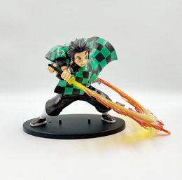 Tanjiro Kamado with Fire Sword Action Figure