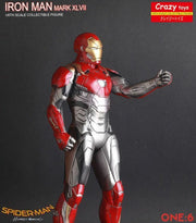 Crazy Toys Spiderman Homecoming Iron Man Mark 47 Batman 1/6th Scale Action Figure 30cm