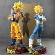 Dragon Ball Z Goku and Majin Vegeta Premium Action Figure 30 Cm