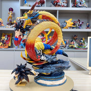 Dragon Ball LS Super Four Dragon Fist Goku Double Headed 45 Cm Premium Figure