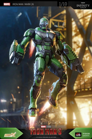 ZD Toys Iron Man Mark 26 Gamma Action Figure Non LED Version - 18 Cm