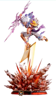 One Piece Lightning Explode Nika Monkey D. Luffy Gear 5 Premium Luminous 50 Cm Action Figure