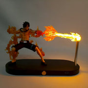 One Piece Portgas D Ace Light Box Action Figure