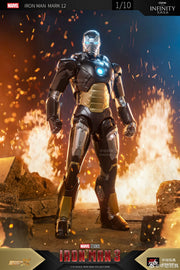 ZD Toys Iron Man Mark 12 Action Figure – 1/10 Scale 7 inches