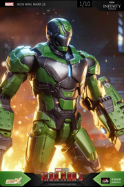 ZD Toys Iron Man Mark 26 Gamma Action Figure Non LED Version - 18 Cm