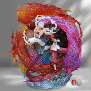Luffy Shanks Monkey D Studio Red White One Piece Resin High Quality 25 Cm Premium Action Figure