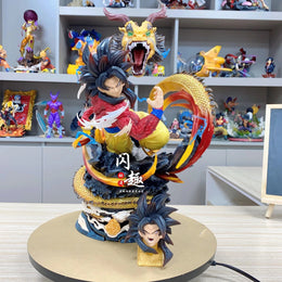 Dragon Ball LS Super Four Dragon Fist Goku Double Headed 45 Cm Premium Figure