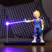 Dragon Ball Z Majin Vegeta Energy Shot Levitating Anime Light Box
