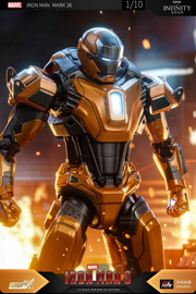 ZD Toys Iron Man Mark 36 Action Figure (Peacemaker) 1/10 Scale 7 Inches