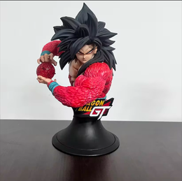 Dragon Ball GT Super Saiyan 4 Son Goku Bust Figure 25 Cm