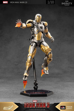 ZD Toys Iron Man Python Mark 20 Action Figure Non LED Version