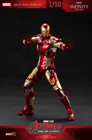 ZD Toys  Iron Man Mark 43 Action Figure - Non LED