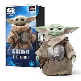 ZD Toys Star Wars The Mandalorian And The Grogu with Fabric Robe Grogu 